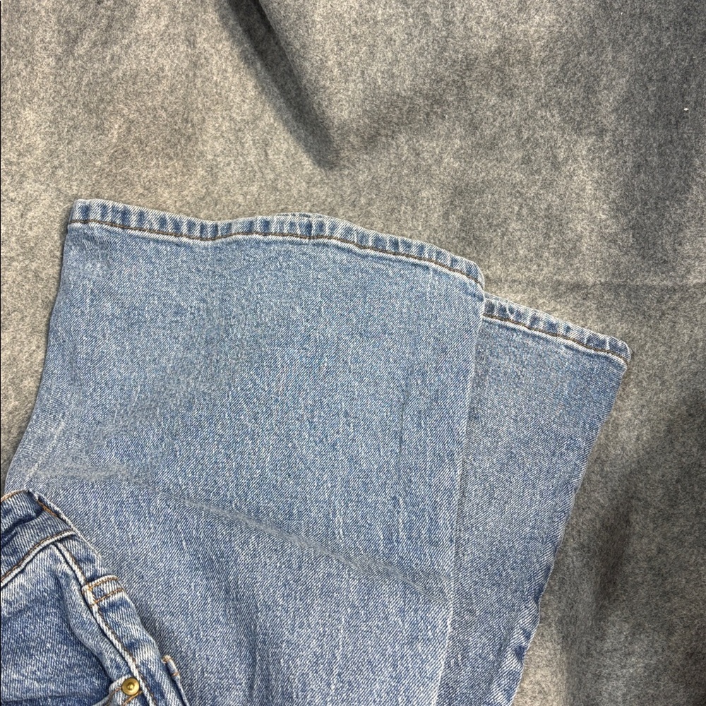 Cotton On Original Flare blue washed 5 pocket size 4 jeans - Picture 6 of 9